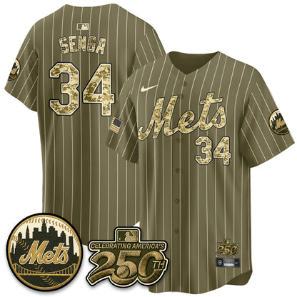 NYM Armed Forces Day Vapor Premier Limited Jersey - All Stitched V2-DTD