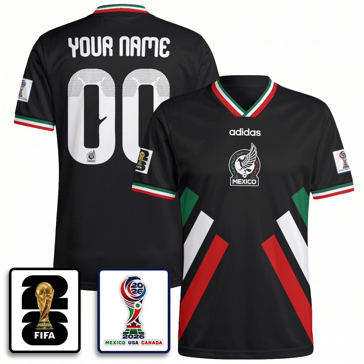 Mexico WC 2026 Fan Gear Version Custom Jersey - Printed-DTD