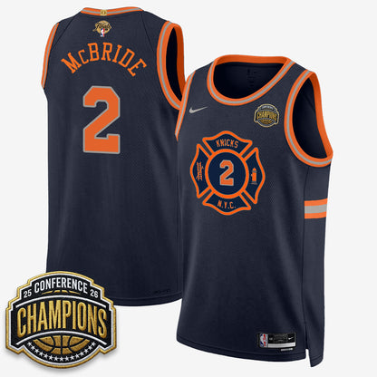 NYK 2026 NBA Finals City Edition Jersey V3- Stitched-DTD