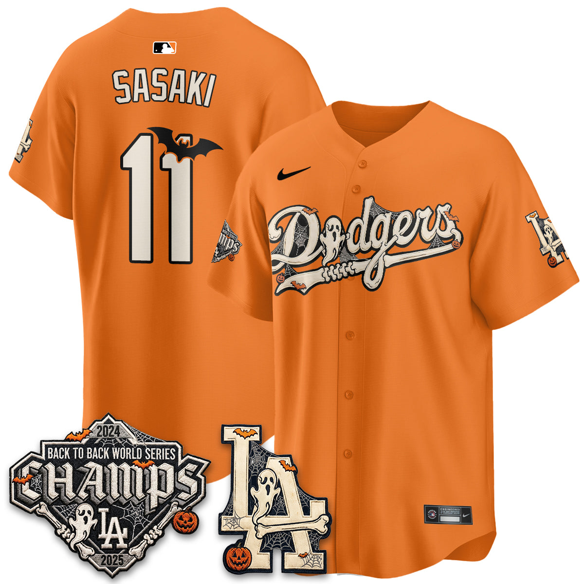 LAD Halloween 2026 Vapor Jersey - Stitched-DTD