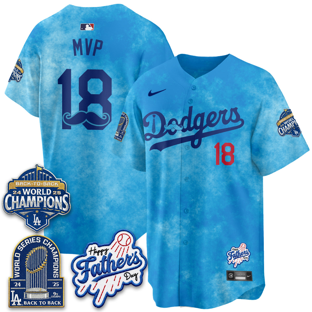 LAD Happy Father's Day 2026 Jersey - Stitched-DTD