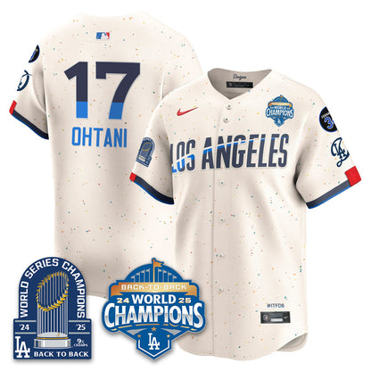 LAD Alternate  Vapor Limited Jersey - 9x Champs - All Stitched-DTD