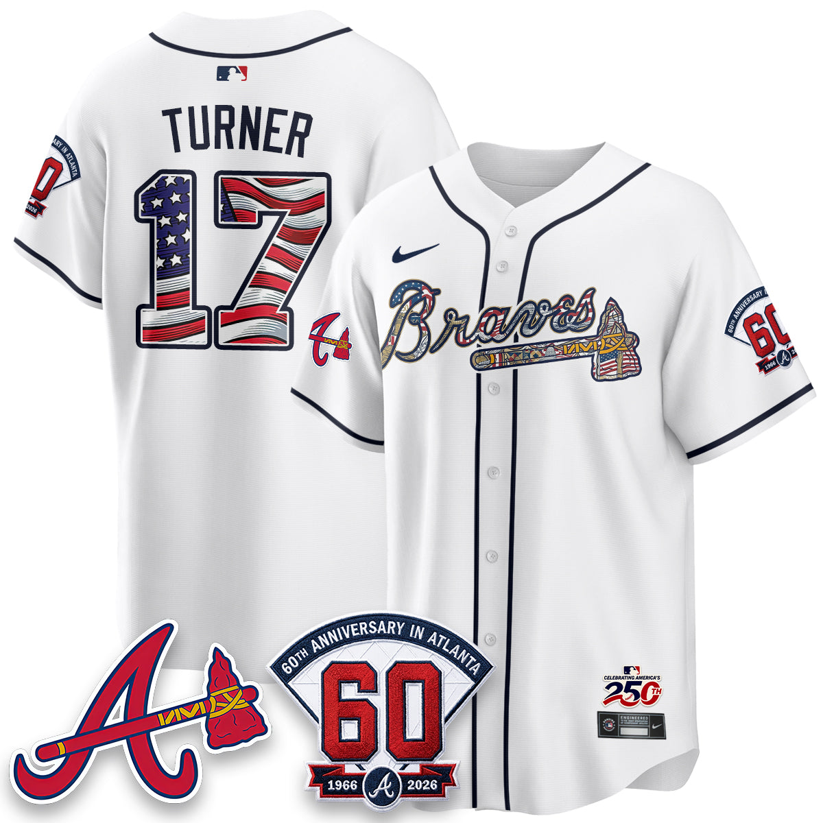 ATL 2026 Independence Day USA Vapor Limited Jersey - Stitched-DTD