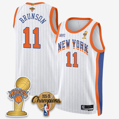 NYK 2026 Basketball Champions Vapor Jersey - Stitched-DTD