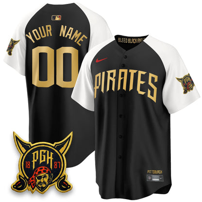 Custom PIT 2026 City Connect Vapor Limited Jersey - All Stitched-DTD
