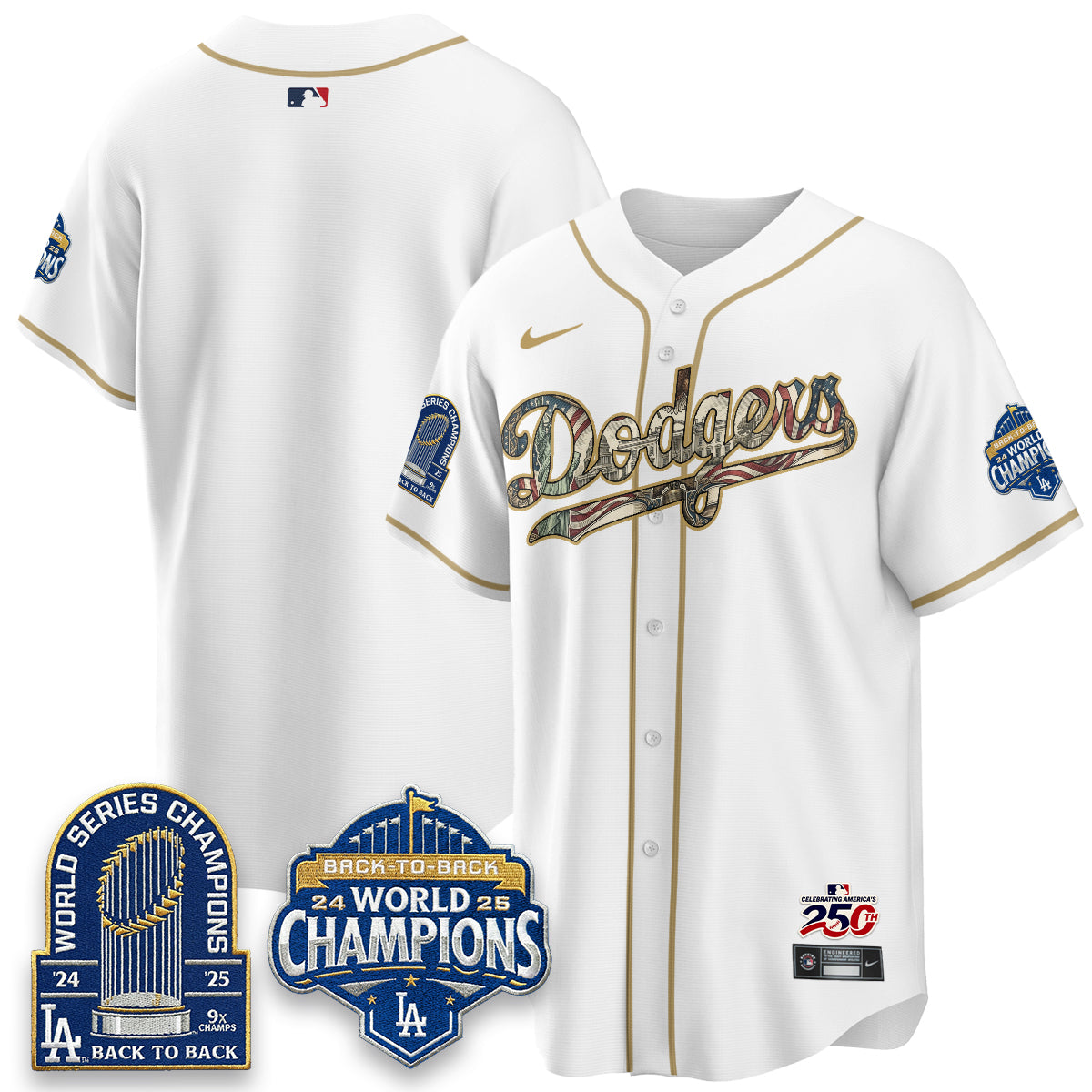 LAD 2026 Independence Day USA Vapor Limited Jersey - Stitched-DTD