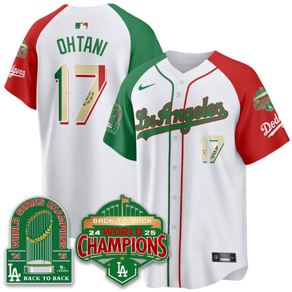 LAD Mexico Vapor Limited Jersey - 9x & B2B Champs - All Stitched-DTD
