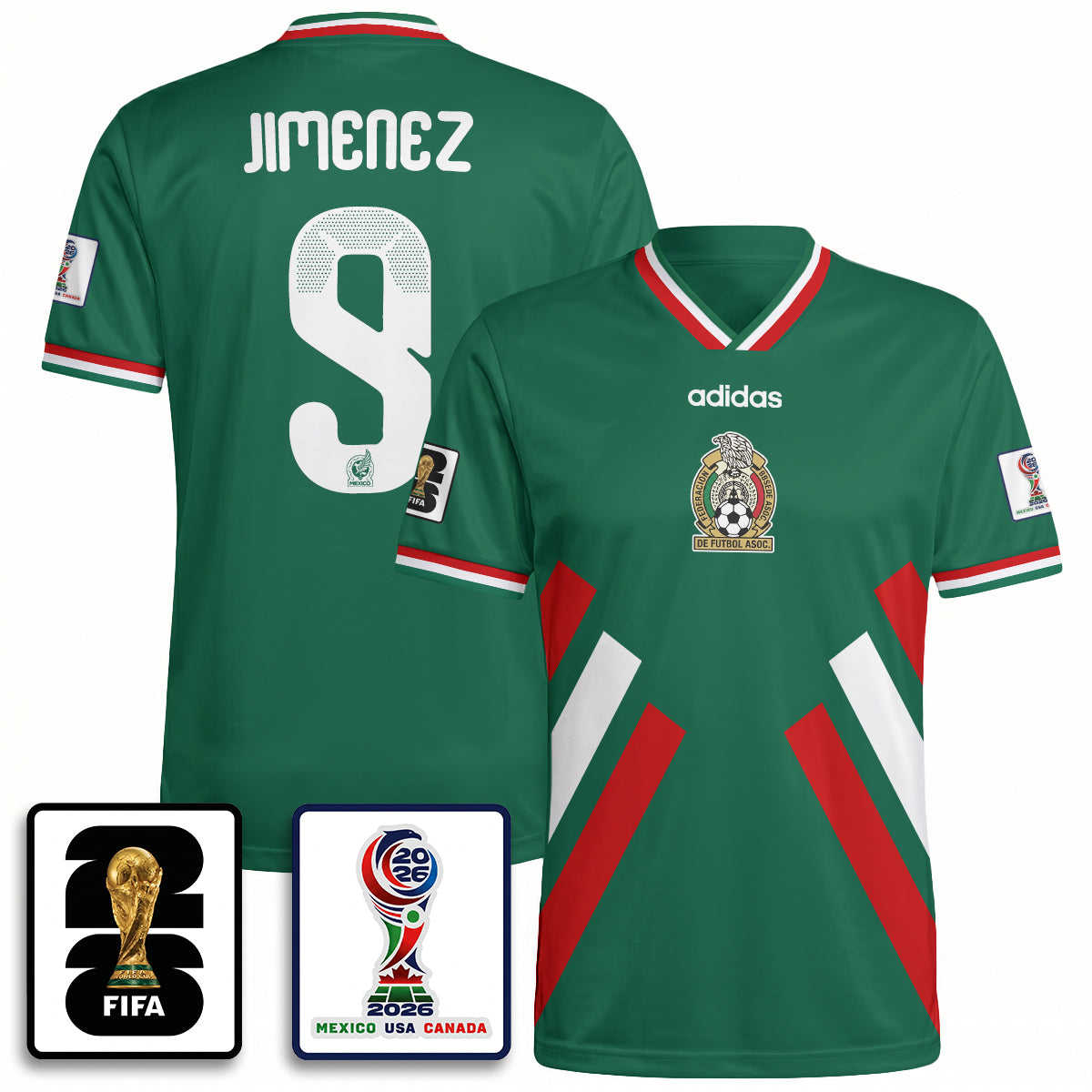 Mexico WC 2026 Fan Gear Version Jersey - Printed-DTD