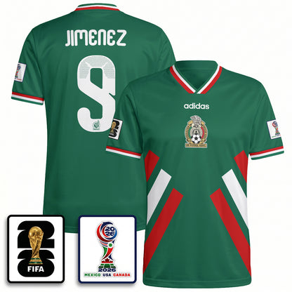 Mexico WC 2026 Fan Gear Version Jersey - Printed-DTD