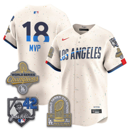 LAD 2026 Jackie Robinson New Era Vapor Limited Jersey - All Stitched-DTD