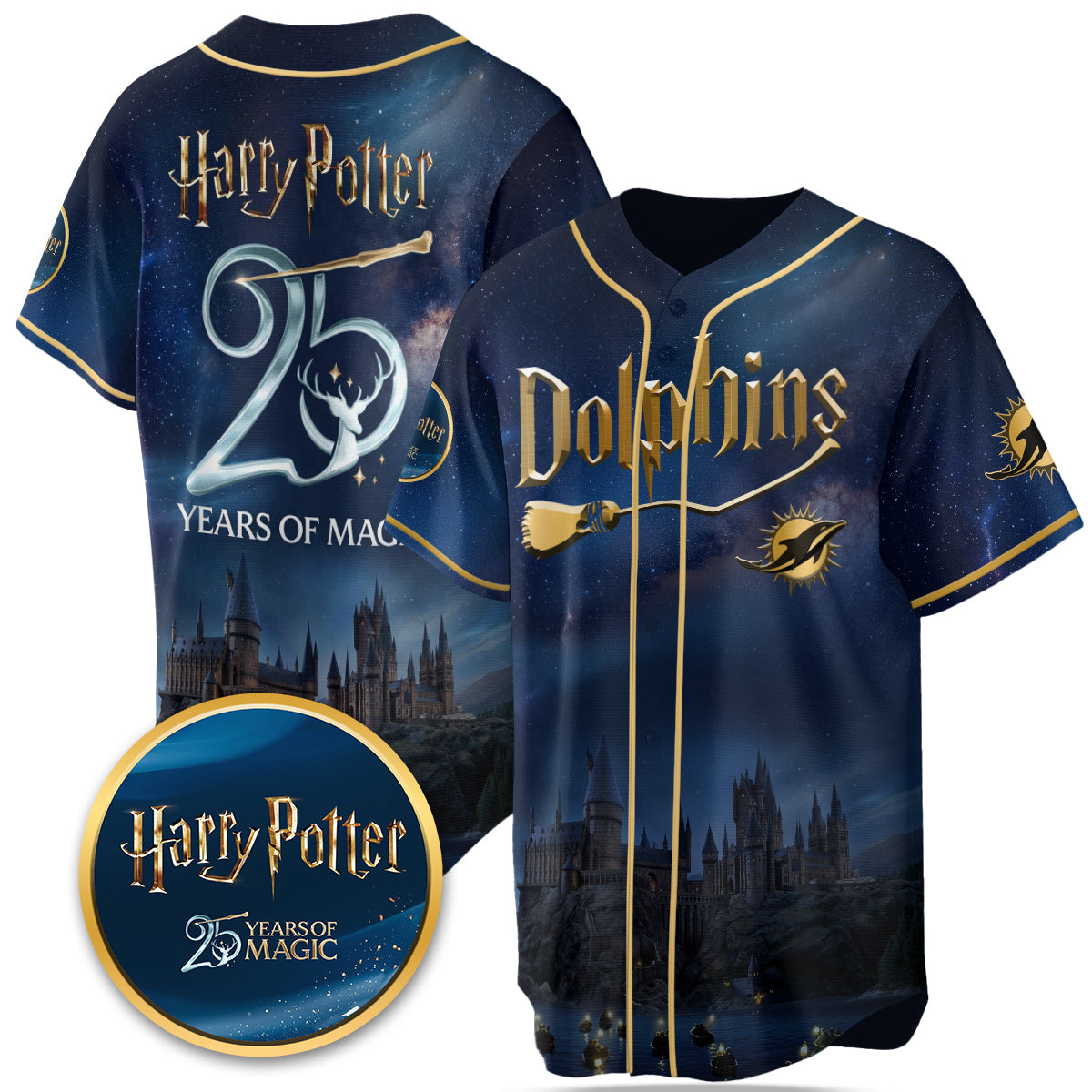 Football Team x HP 25 Years of Magic Limited Edition Jersey - Printed-DTD
