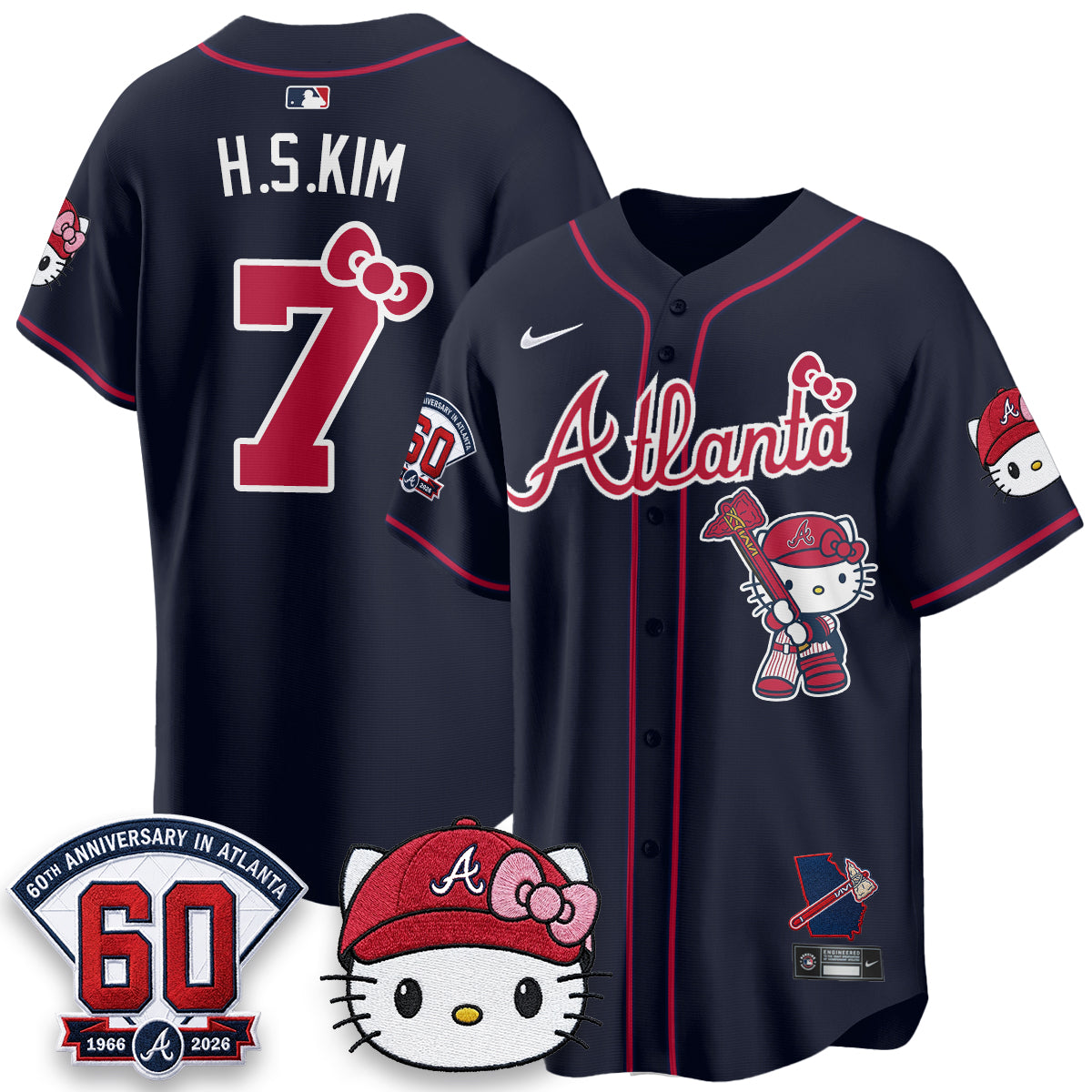 ATL x Meow KT 2026 Vapor Limited Jersey - All Stitched-DTD