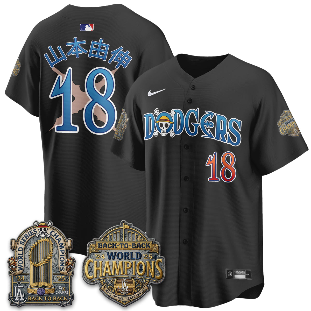 LAD Japanese Cartoon Vapor Limited Jersey - Stitched-DTD