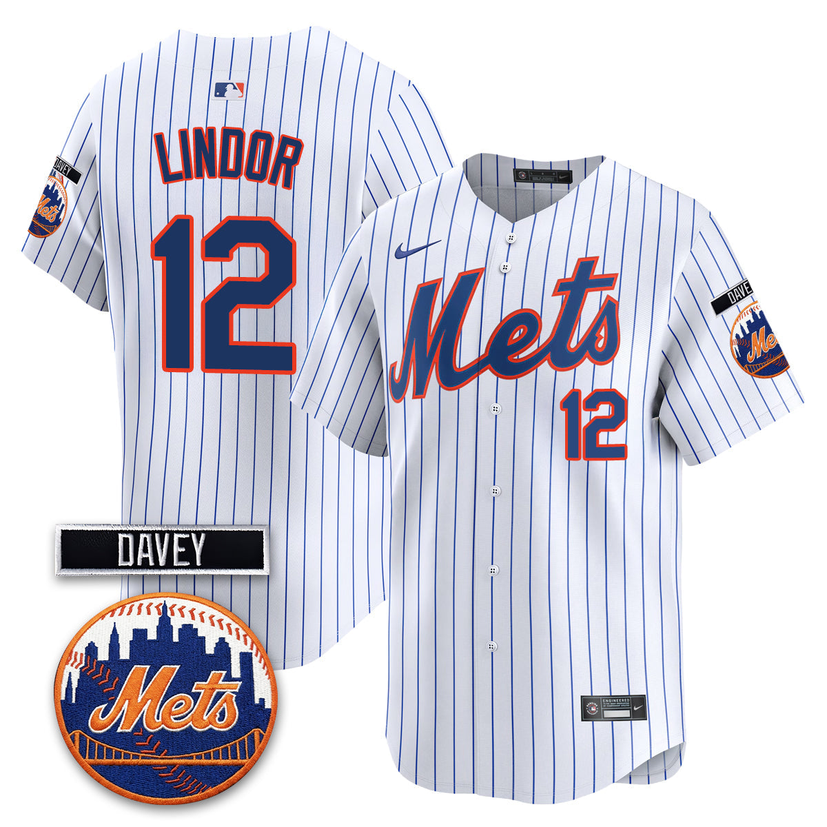 NYM 2026 Davey Johnson Memorial Vapor Limited Jersey - All Stitched-DTD