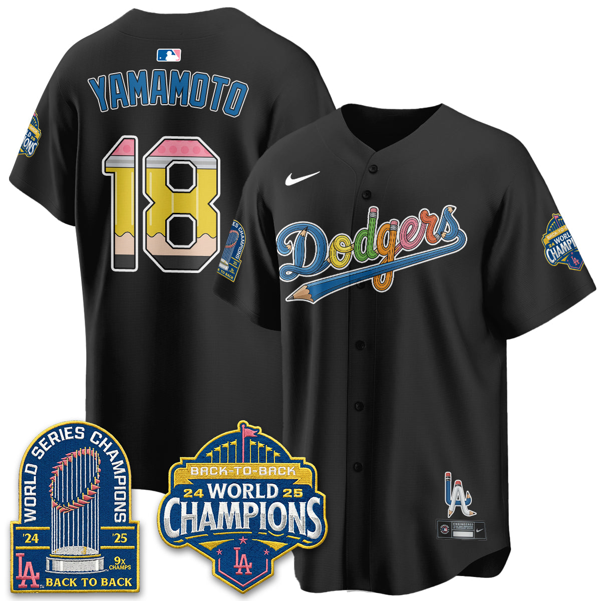 LAD x Back to School Style Vapor Jersey - Stitched-DTD