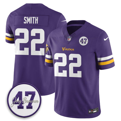 MIN Joey Browner Thank You For Memories - 1960 – 2026 Football Vapor Limited Jersey - All Stitched-DTD