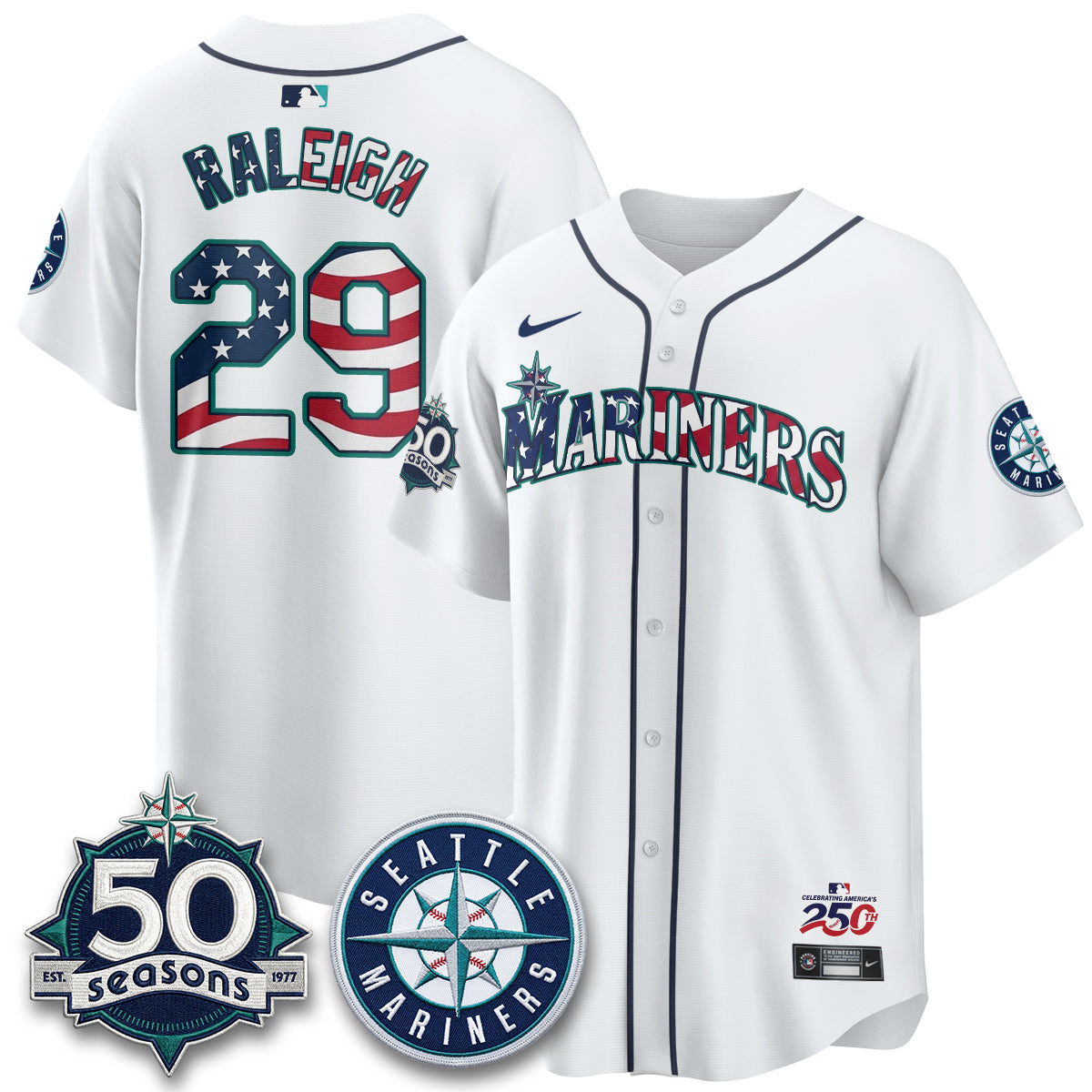 SEA Americana 2026 Vapor Limited Jersey - Stitched-DTD