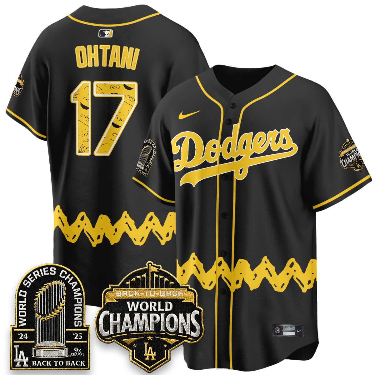 LAD x P-nuts Style Vapor Jersey - Stitched-DTD