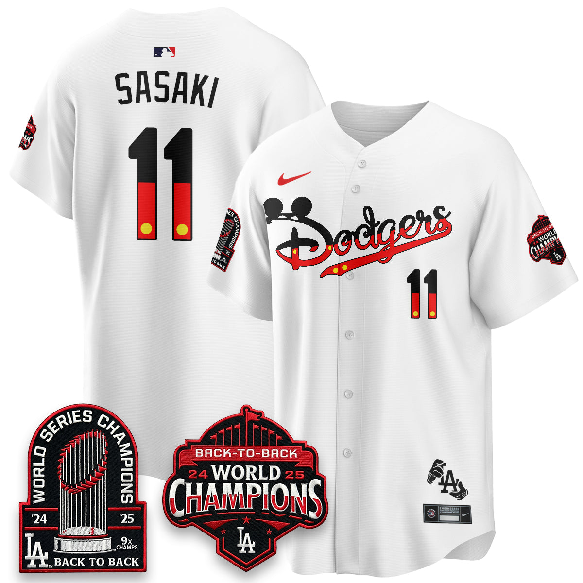 LAD x Mouse Vapor Limited Jersey- Stitched-DTD