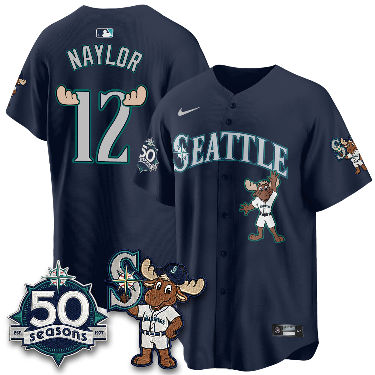 SEA Mascot Jersey - All Stitched-DTD