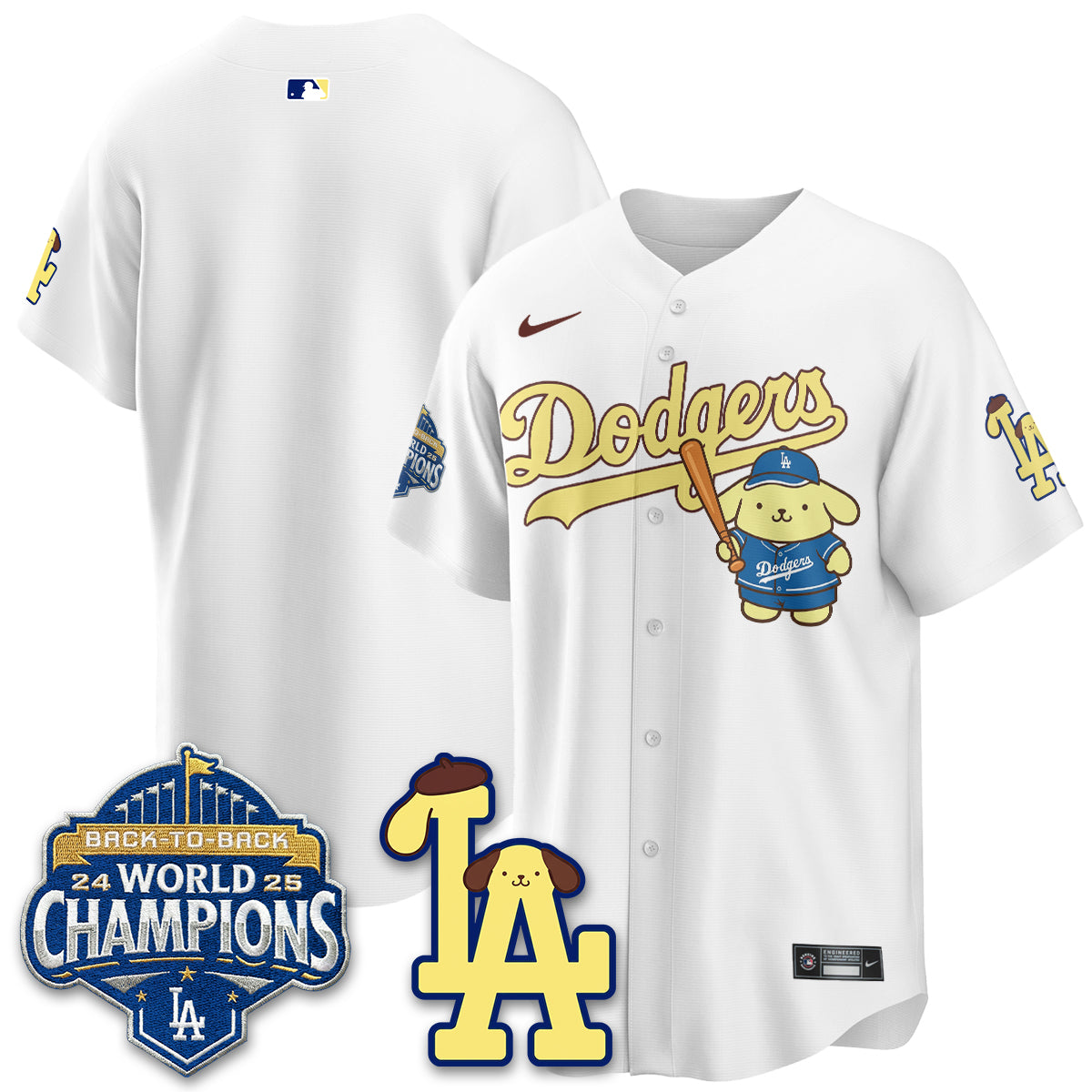 LAD Pompompurin Edition Vapor Jersey - Stitched-DTD