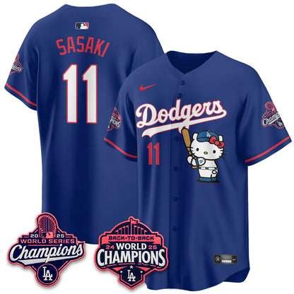 LAD x Hello Kitty Night 2026 Vapor Jersey - All Stitched-DTD