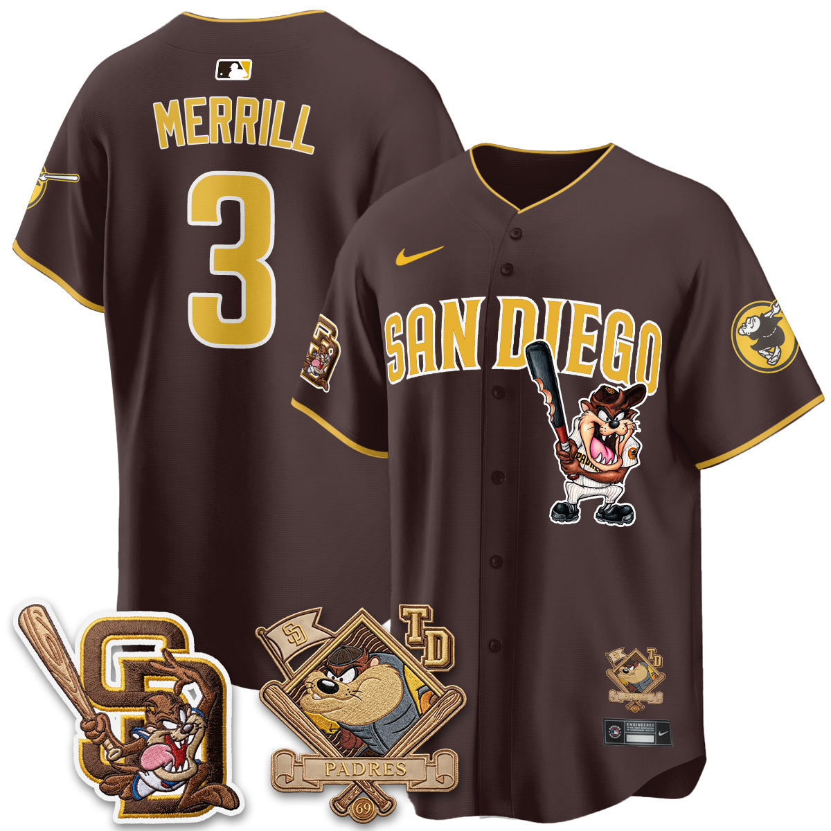 SD x Cat 2026 Vapor Limited Jersey - Stitched-DTD