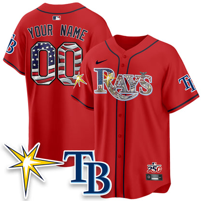 TB Independence Day USA 2026 Vapor Limited Custom Jersey - Stitched-DTD