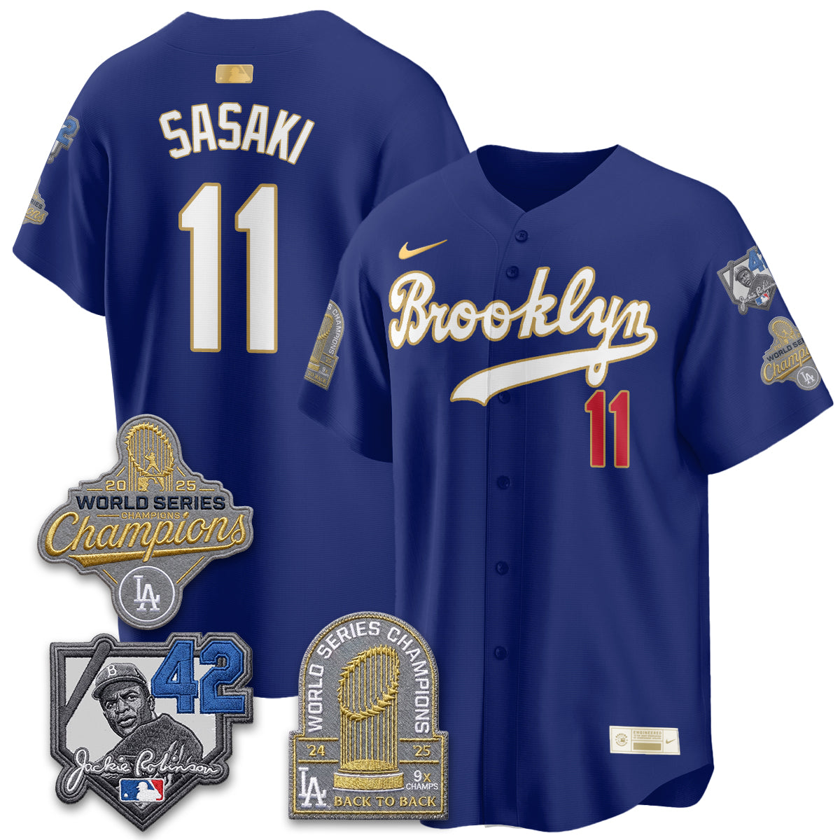 LAD 2026 Brooklyn Jackie Robinson Limited Jersey - All Stitched-DTD