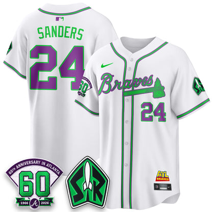 ATL 60th Anniversary Space Ranger Edition Vapor Limited Jersey - All Stitched-DTD