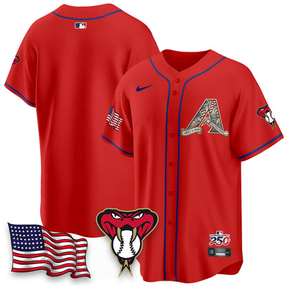 ARI 2026 Independence Day USA Vapor Limited Jersey - Stitched-DTD