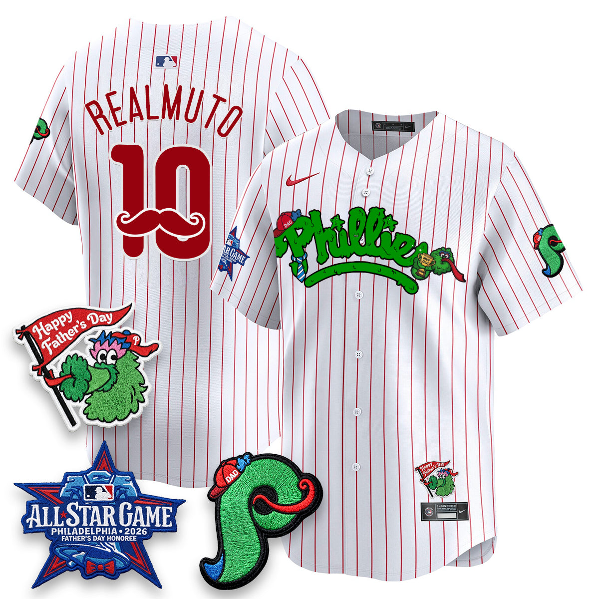PHI Happy Father's Day Vapor Jersey - Stitched-DTD
