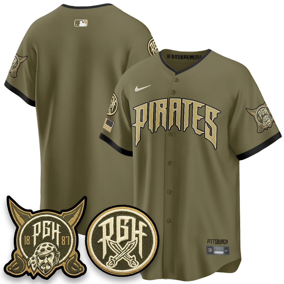 PIT 2026 Armed Forces Day Jersey - All Stitched-DTD