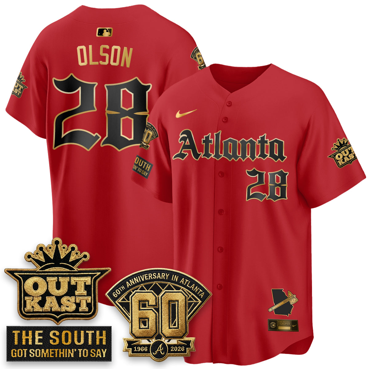 ATL 2026 Gothic Edition Vapor Limited Jersey - All Stitched-DTD