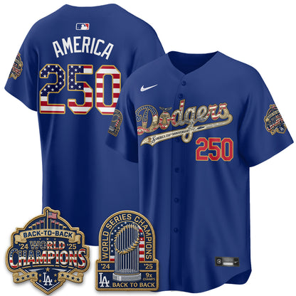 LAD America 250th Anniversary Limited Jersey - Stitched-DTD