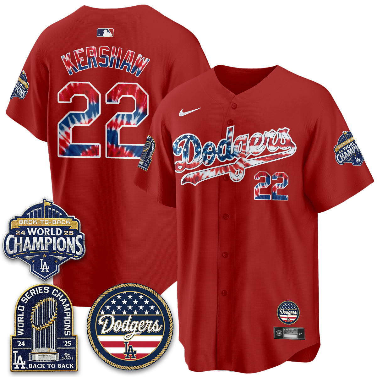 LAD Americana 2026 Vapor Limited Jersey - Stitched-DTD