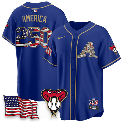 ARI 2026 Independence Day USA Vapor Limited Jersey - Stitched-DTD