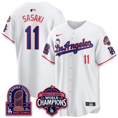LAD x Hello Kitty Night 2026 Vapor Jersey - All Stitched - V2-DTD