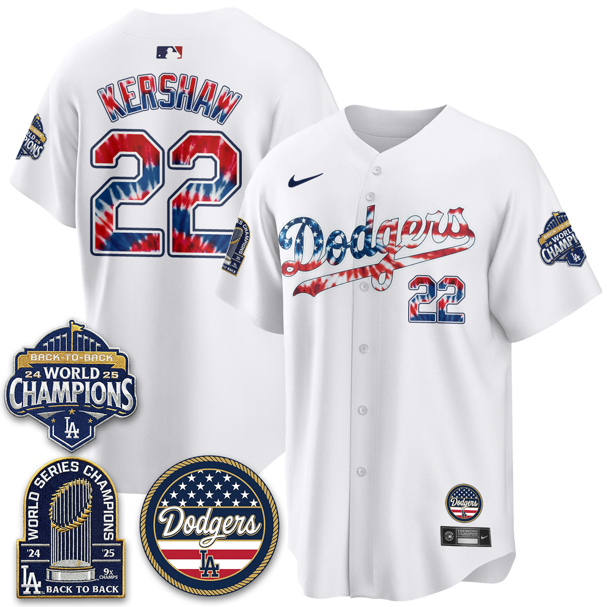 LAD Americana 2026 Vapor Limited Jersey - Stitched-DTD
