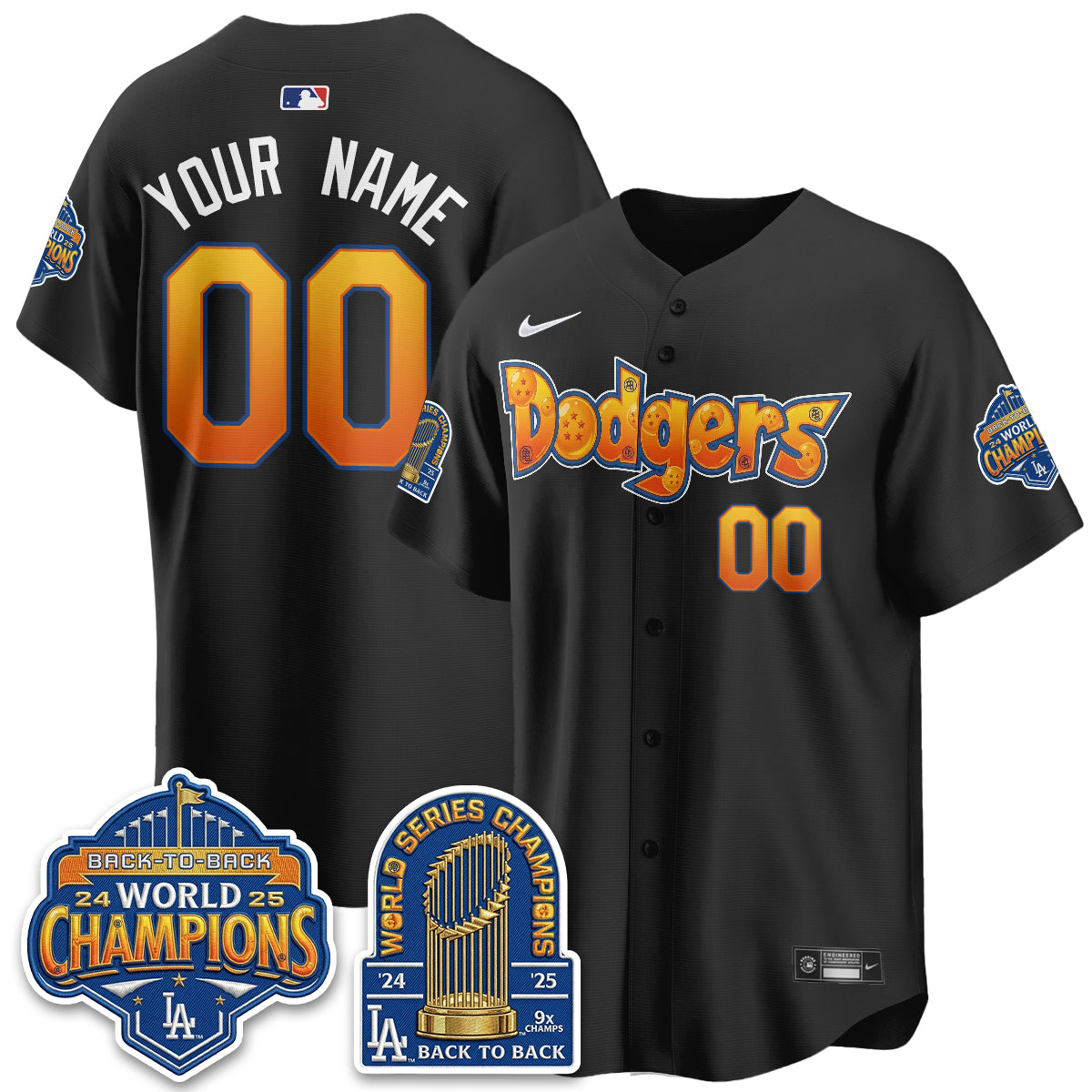 LAD x DB Night 2026 Vapor Custom Jersey V2- Stitched-DTD