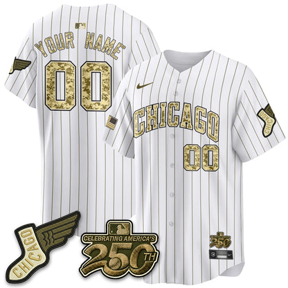 CWS Salute to Service 2026 Vapor Limited Custom Jersey - Stitched-DTD