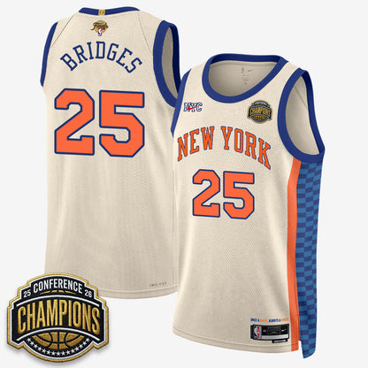 NYK 2026 NBA Finals City Edition Jersey V3- Stitched-DTD
