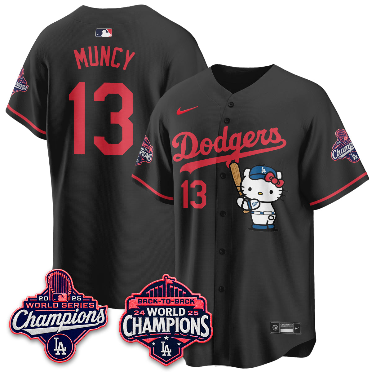 LAD x Hello Kitty Night 2026 Vapor Jersey - All Stitched-DTD