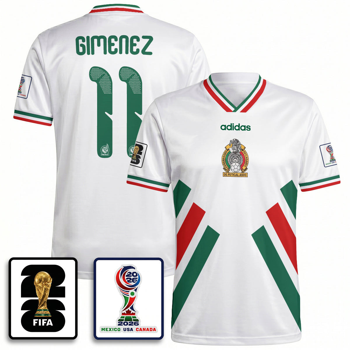 Mexico WC 2026 Fan Gear Version Jersey - Printed-DTD