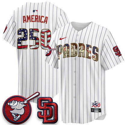 SD 2026 Independence Day USA Vapor Limited Jersey - Stitched-DTD