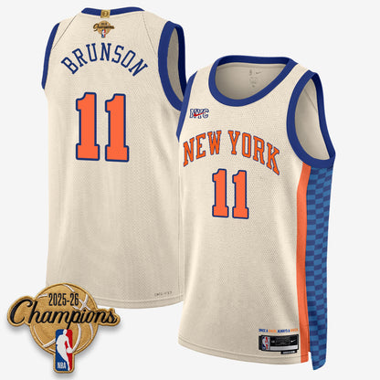NYK 2026 Basketball Champions Vapor Jersey V2- Stitched-DTD