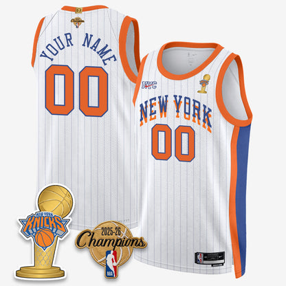 NYK 2026 Basketball Champions Vapor Custom Jersey - Stitched-DTD