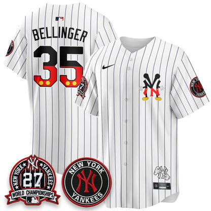 NYY x Mouse Vapor Limited Jersey - Stitched-DTD
