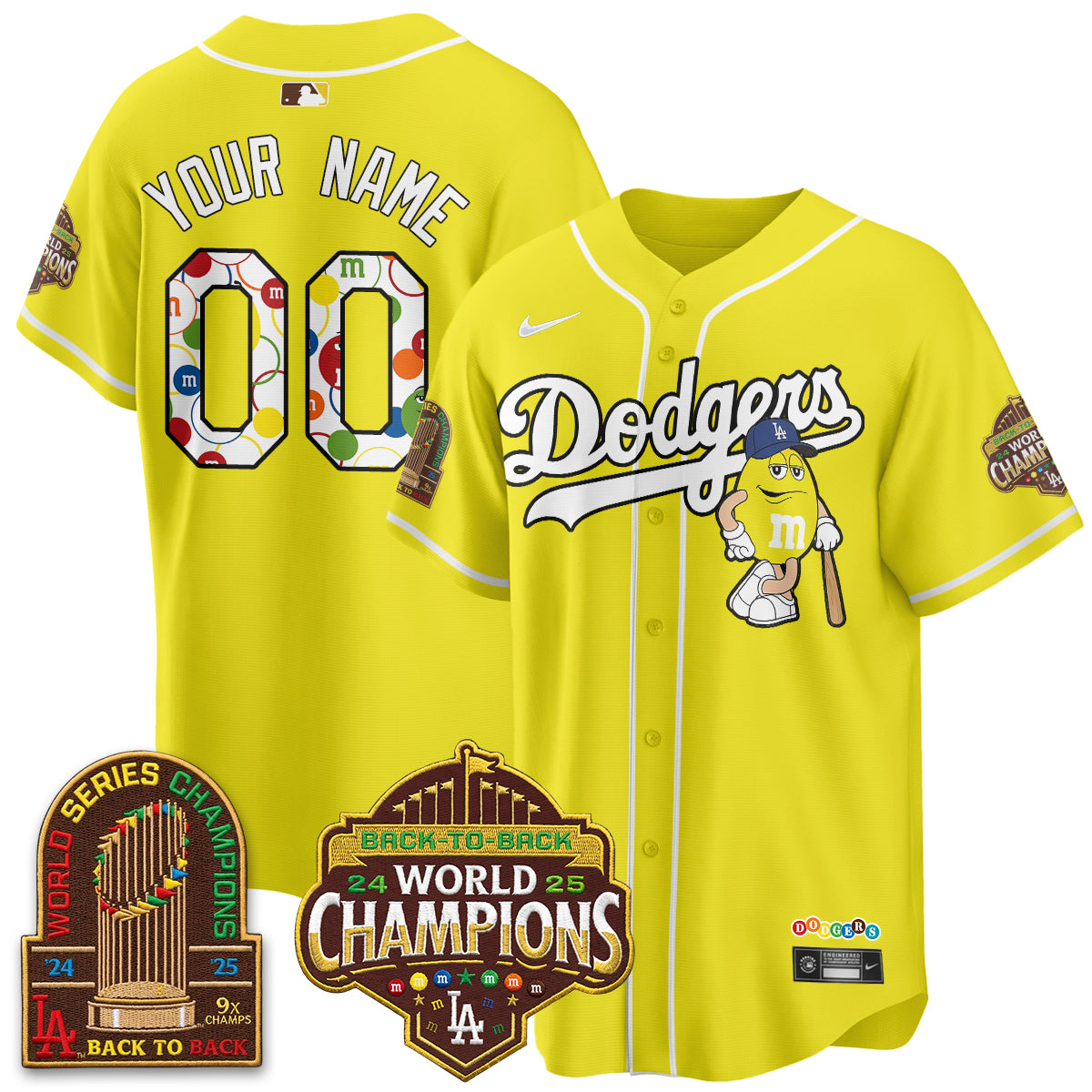 LAD x m&m Vapor Custom Jersey - Stitched-DTD