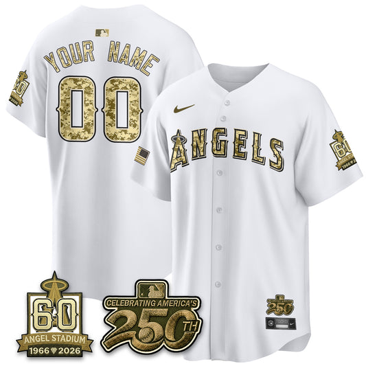 LAA Salute to Service 2026 Vapor Limited Custom Jersey - Stitched-DTD